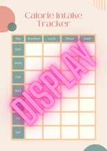 Load image into Gallery viewer, Weight-loss Tracker (printable)